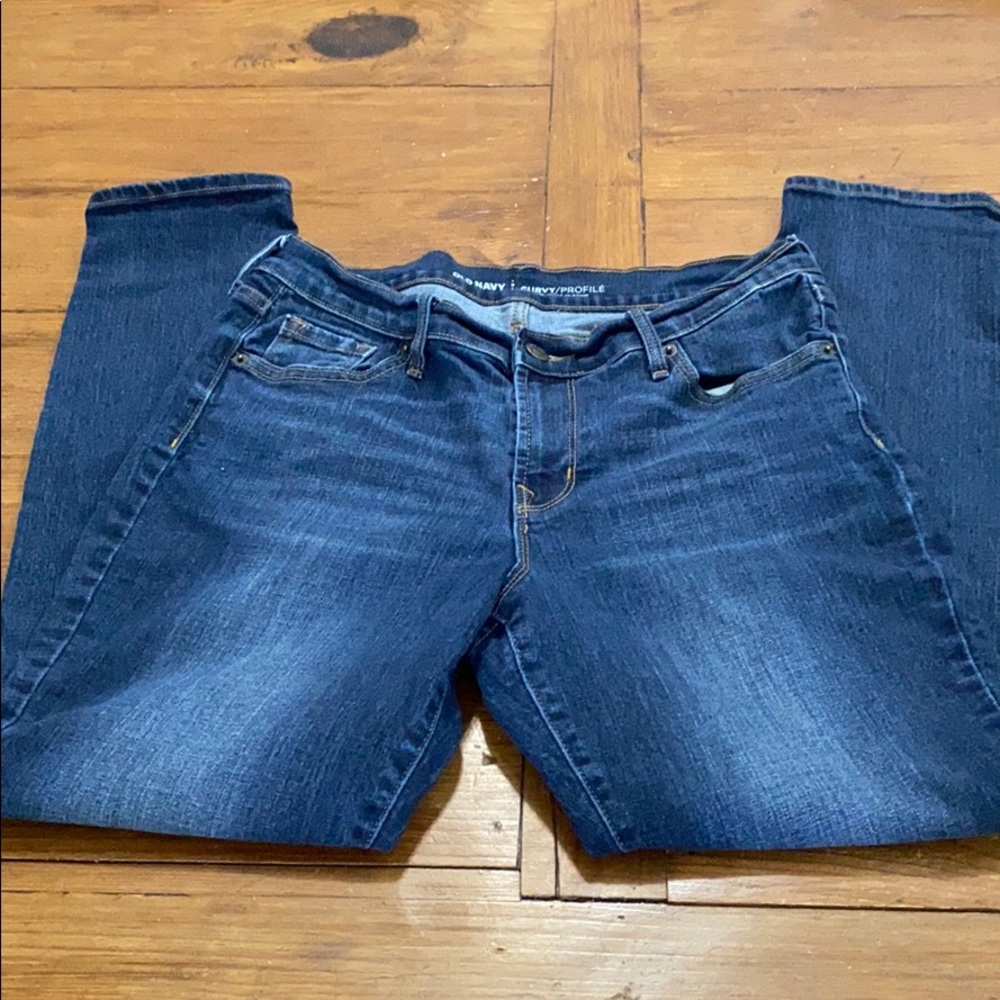 Old navy curvy profile jeans